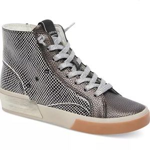 DOLCE VITA Women's Zohara High-Top
Lace-Up Sneakers- Size 8